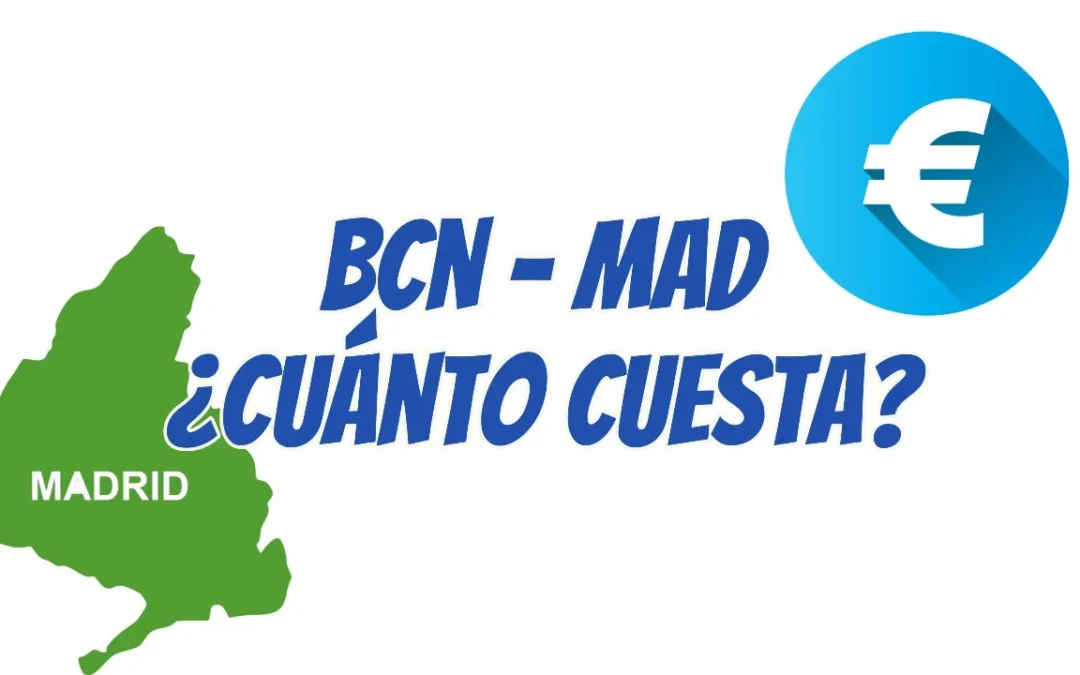 Cuanto cuesta una mudanza de Barcelona a Madrid