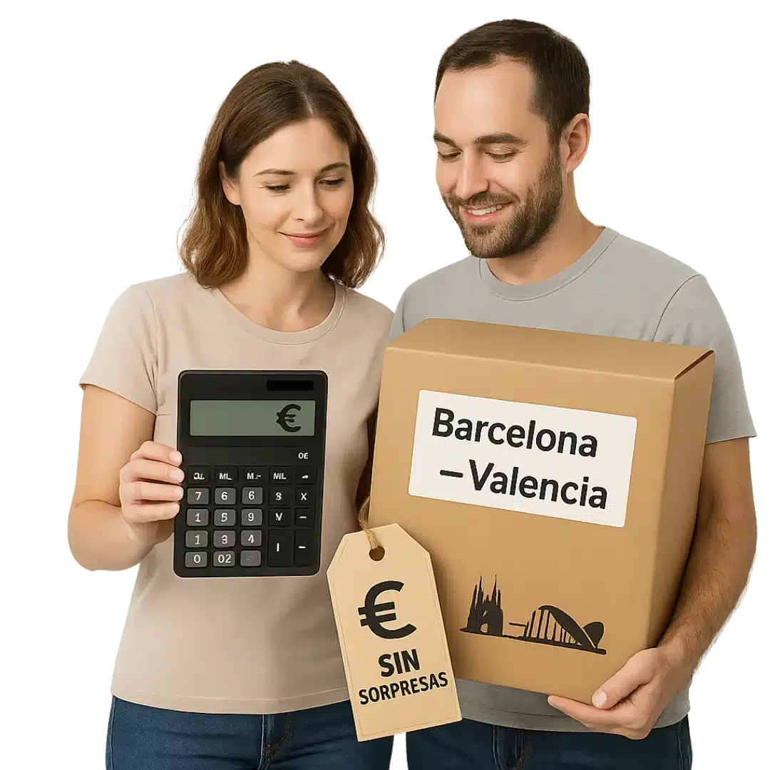 Cuanto cuesta una mudanza de Barcelona a Valencia