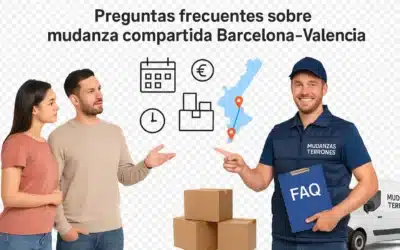 Mudanza compartida Barcelona Valencia